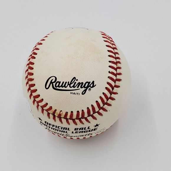 Monte Irvin Signed Baseball Rawlings Official National League JSA COA NY Giants - Picture 6 of 10
